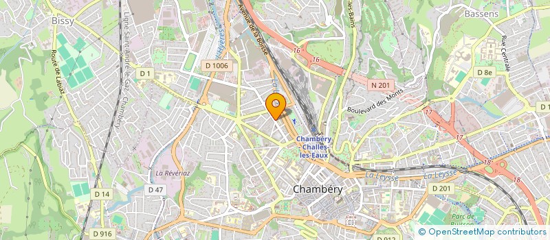localisation de l'entreprise MONSIEUR OLIVIER CASALIS à CHAMBERY