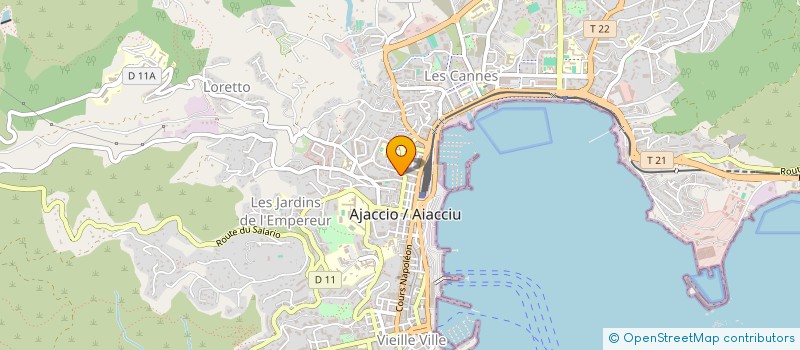 localisation de l'entreprise MONSIEUR OLIVIER CASANOVA à AJACCIO