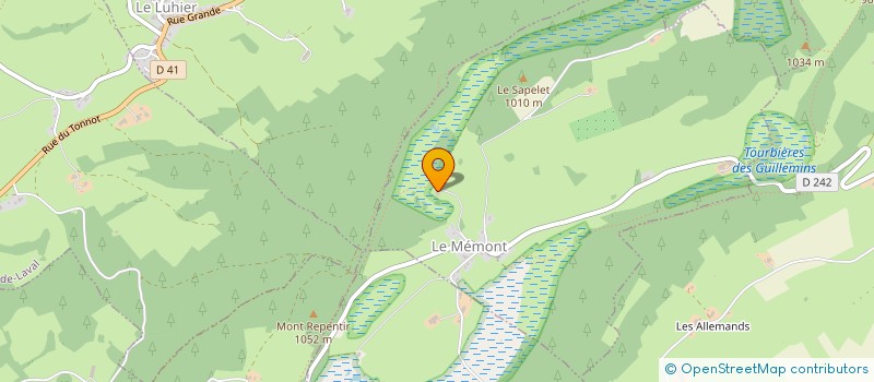 localisation de l'entreprise MONSIEUR OLIVIER CASSARD  PLAIMBOIS-DU-MIROIR