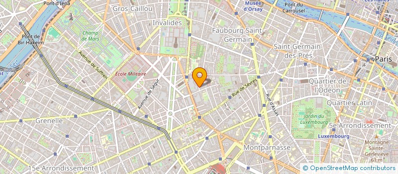 localisation de l'entreprise MONSIEUR OLIVIER CASTANET  PARIS