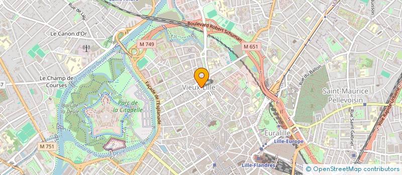 localisation de l'entreprise MONSIEUR OLIVIER CASTELLO  LILLE