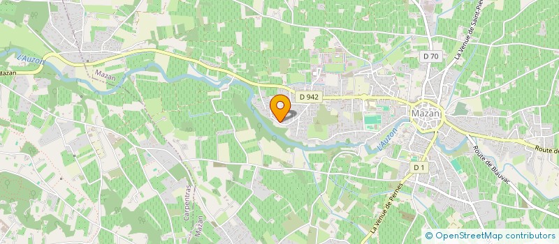 localisation de l'entreprise MONSIEUR OLIVIER CATALA  MAZAN