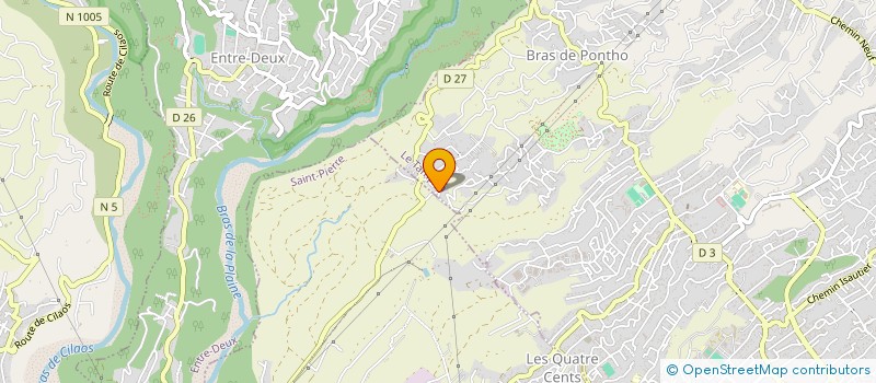 localisation de l'entreprise MONSIEUR OLIVIER CATAYE  LE TAMPON