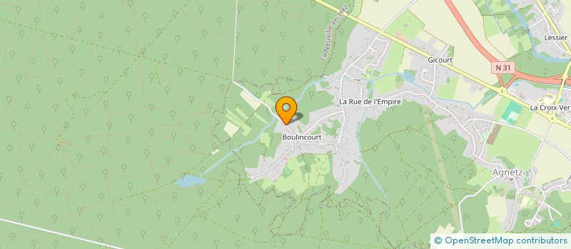 localisation de l'entreprise MONSIEUR OLIVIER CATTEZ  AGNETZ