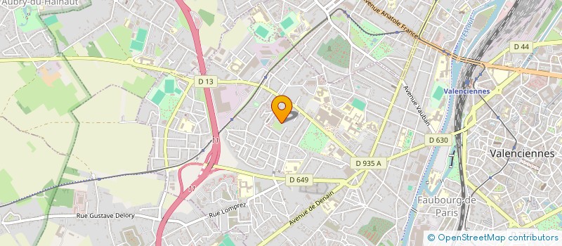 localisation de l'entreprise MONSIEUR OLIVIER CAUDRON à VALENCIENNES