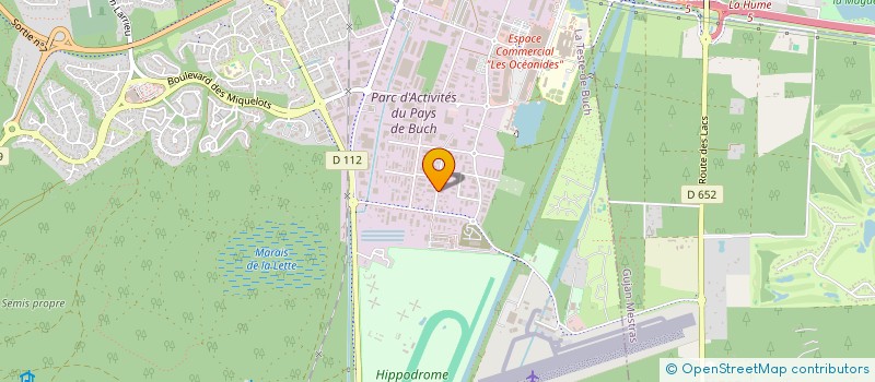 localisation de l'entreprise MONSIEUR OLIVIER CAUSSADE à LA TESTE-DE-BUCH