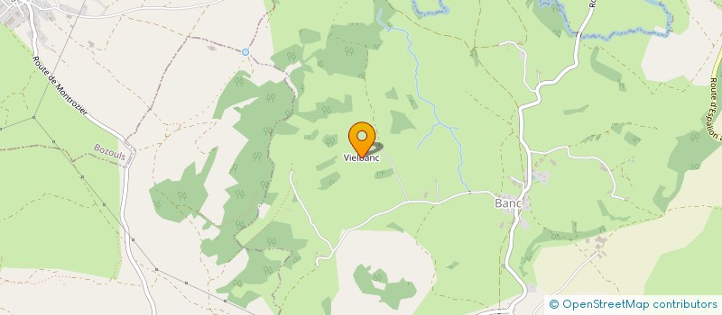 localisation de l'entreprise MONSIEUR OLIVIER CAUSSE  BERTHOLENE