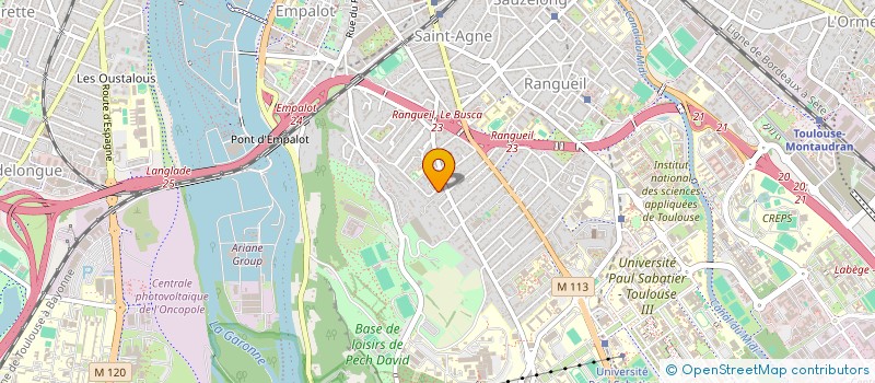 localisation de l'entreprise MONSIEUR OLIVIER CECILLON à TOULOUSE