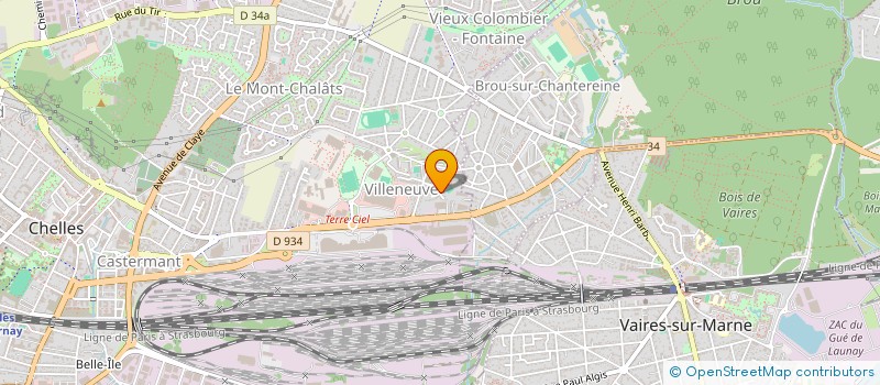 localisation de l'entreprise MONSIEUR OLIVIER CEDAT à CHELLES