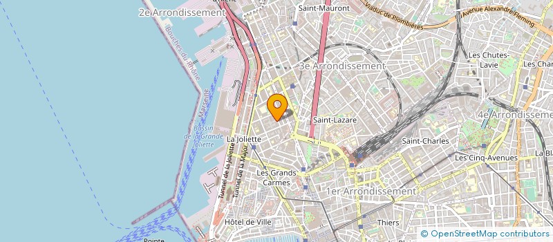 localisation de l'entreprise MONSIEUR OLIVIER CEGALERBA à MARSEILLE