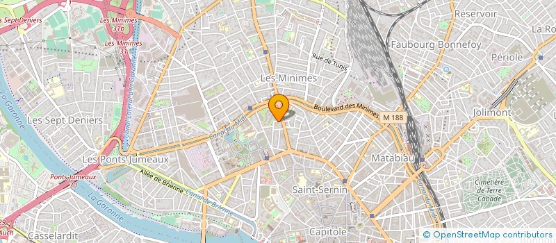 localisation de l'entreprise MONSIEUR OLIVIER CERNY à TOULOUSE