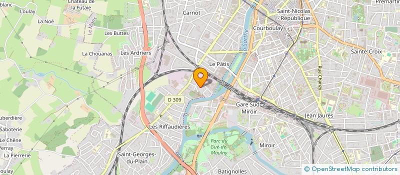 localisation de l'entreprise MONSIEUR OLIVIER CHABLE à LE MANS