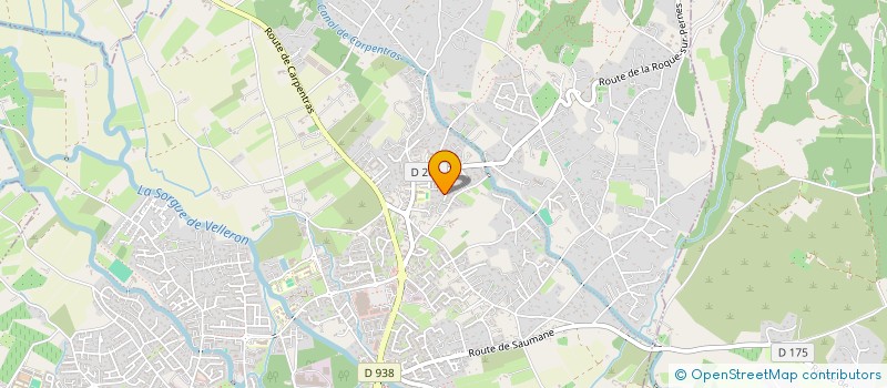 localisation de l'entreprise MONSIEUR OLIVIER CHAMAS à L'ISLE-SUR-LA-SORGUE