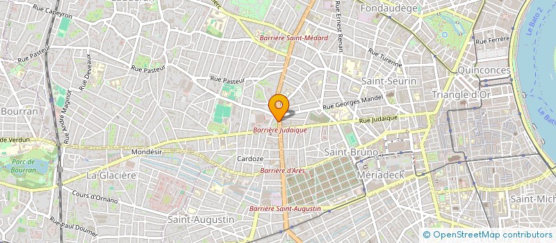 localisation de l'entreprise MONSIEUR OLIVIER CHAMBORD  BORDEAUX