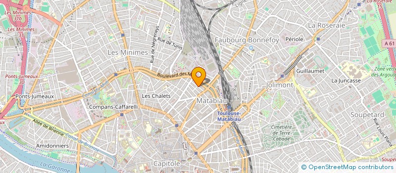 localisation de l'entreprise MONSIEUR OLIVIER CHAMPLON  TOULOUSE