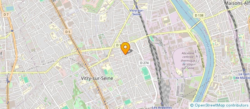 localisation de l'entreprise MONSIEUR OLIVIER CHAN KIM PONNE à SAINT-MAUR-DES-FOSSES