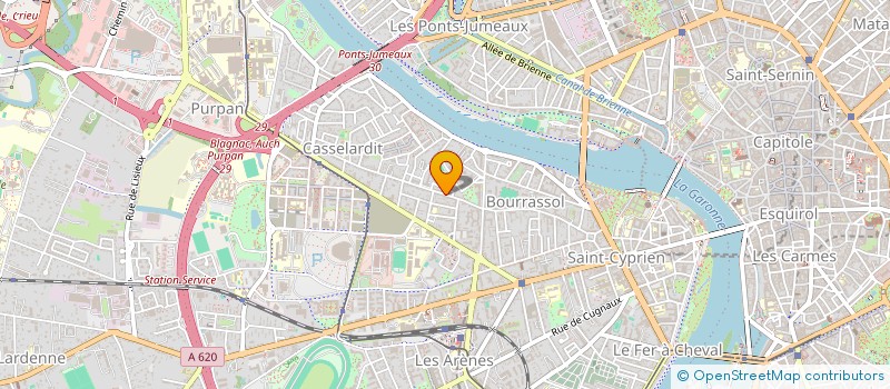 localisation de l'entreprise MONSIEUR OLIVIER CHANCEL à TOULOUSE