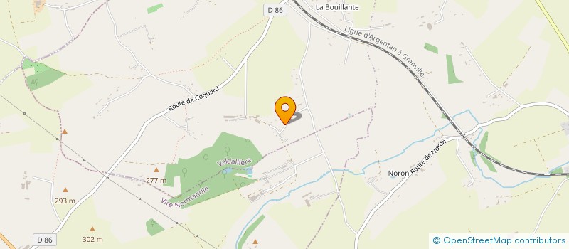 localisation de l'entreprise MONSIEUR OLIVIER CHANCEY  VALDALLIERE