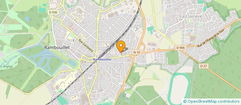 localisation de l'entreprise MONSIEUR OLIVIER CHANOINE à RAMBOUILLET