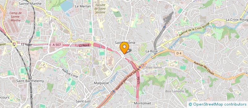 localisation de l'entreprise MONSIEUR OLIVIER CHAOUL à MARSEILLE