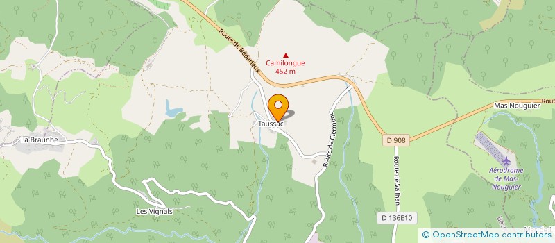 localisation de l'entreprise MONSIEUR OLIVIER CHAPELAIN  PEZENES-LES-MINES