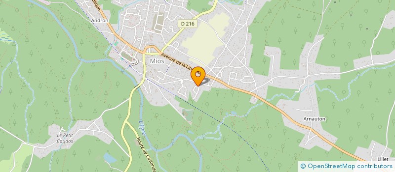localisation de l'entreprise MONSIEUR OLIVIER CHAPOULAUD  MIOS