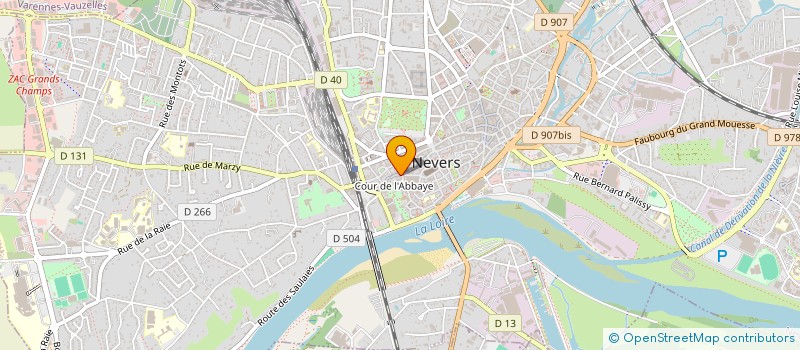 localisation de l'entreprise MONSIEUR OLIVIER CHAPUIS à NEVERS