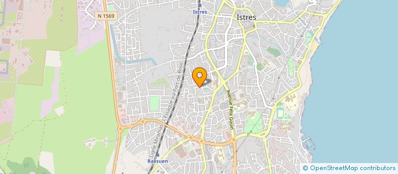 localisation de l'entreprise MONSIEUR OLIVIER CHAPUT à ISTRES