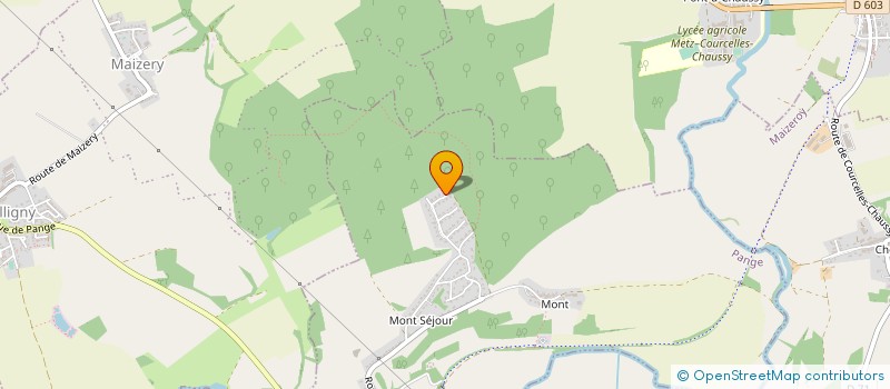 localisation de l'entreprise MONSIEUR OLIVIER CHARDARD  PANGE