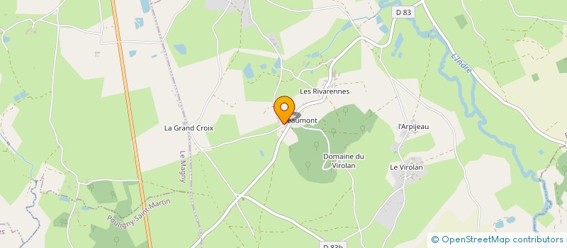 localisation de l'entreprise MONSIEUR OLIVIER CHARPENTIER à BRIANTES