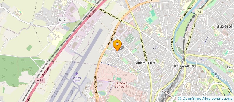 localisation de l'entreprise MONSIEUR OLIVIER CHARPENTIER  POITIERS