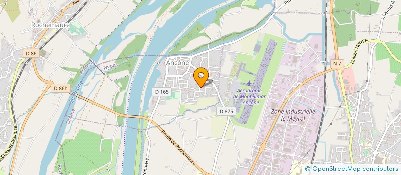 localisation de l'entreprise MONSIEUR OLIVIER CHARPY-GUITTAT  ANCONE