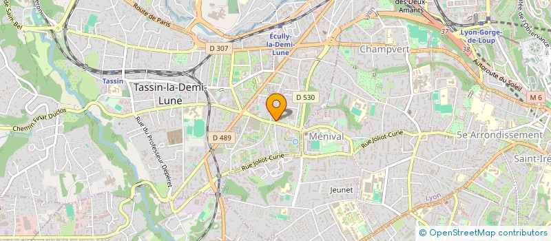 localisation de l'entreprise MONSIEUR OLIVIER CHARREL  TASSIN-LA-DEMI-LUNE