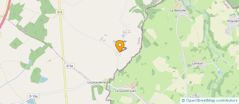 localisation de l'entreprise MONSIEUR OLIVIER CHARRON à PARNAC