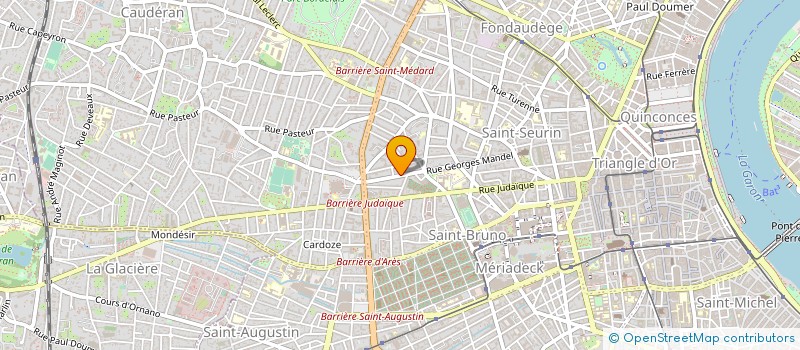localisation de l'entreprise MONSIEUR OLIVIER CHASSAIN à BORDEAUX