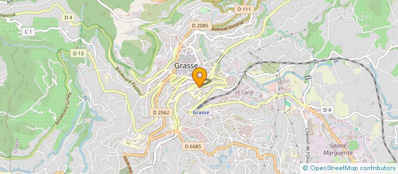 localisation de l'entreprise MONSIEUR OLIVIER CHASSING à GRASSE