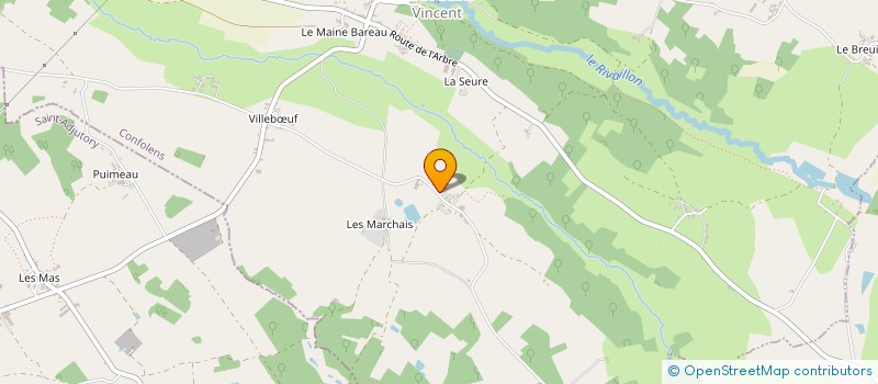 localisation de l'entreprise MONSIEUR OLIVIER CHAUVET à VITRAC-SAINT-VINCENT