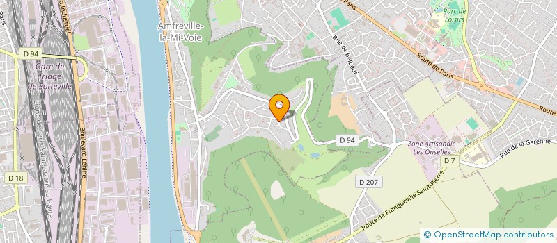 localisation de l'entreprise MONSIEUR OLIVIER CHENAF  AMFREVILLE-LA-MI-VOIE