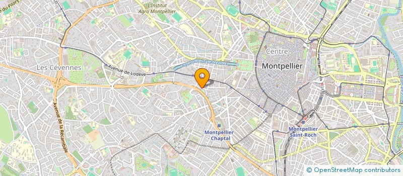 localisation de l'entreprise MONSIEUR OLIVIER CHENUS à MONTPELLIER