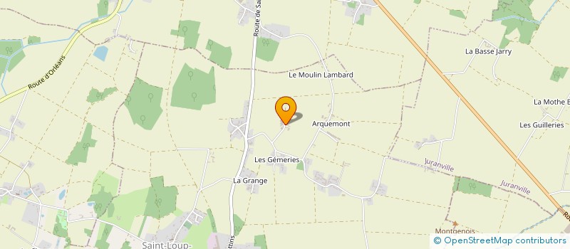 localisation de l'entreprise MONSIEUR OLIVIER CHESNOY à SAINT-LOUP-DES-VIGNES