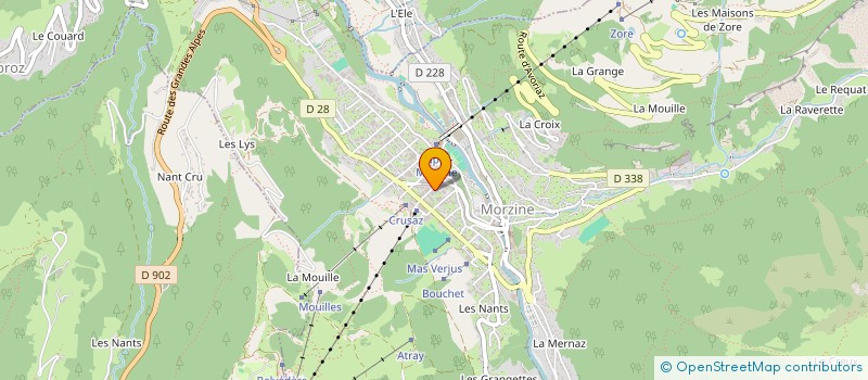 localisation de l'entreprise MONSIEUR OLIVIER CHEVALLIER à MORZINE