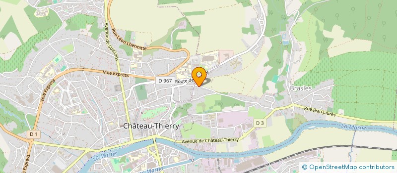 localisation de l'entreprise MONSIEUR OLIVIER CHINA  BRASLES