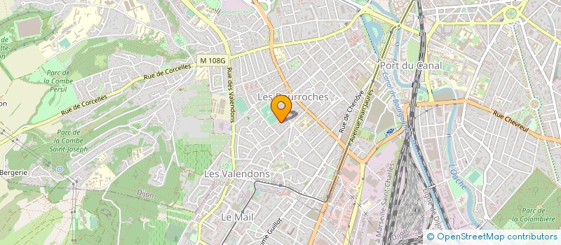 localisation de l'entreprise MONSIEUR OLIVIER CHLOSTAWA à DIJON
