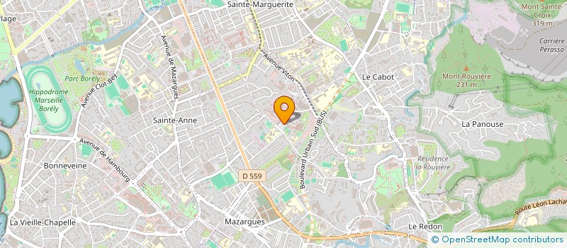 localisation de l'entreprise MONSIEUR OLIVIER CHLOUS  MARSEILLE