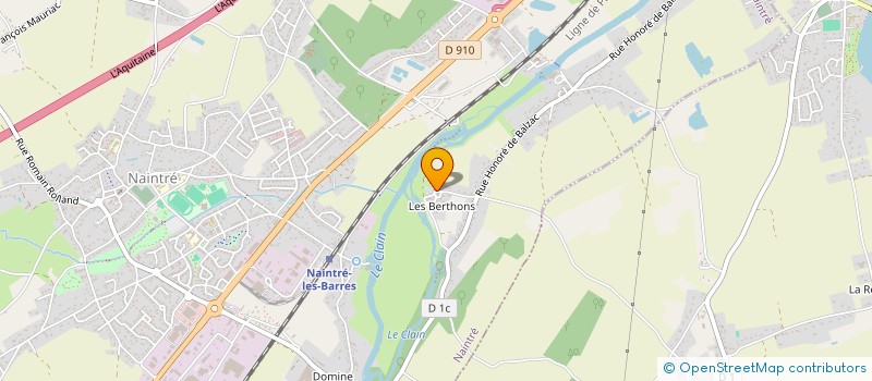 localisation de l'entreprise MONSIEUR OLIVIER CHOLLET  NAINTRE