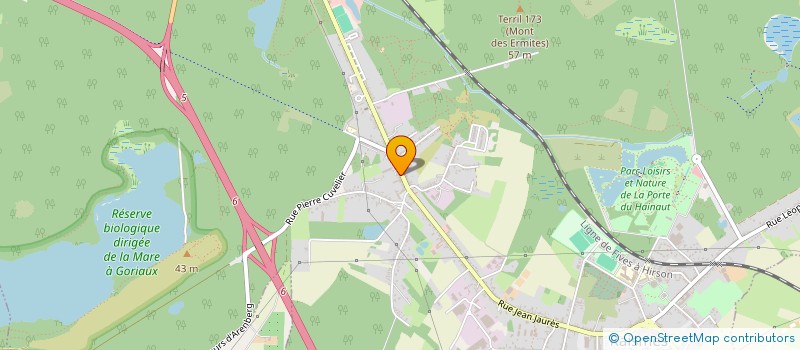 localisation de l'entreprise MONSIEUR OLIVIER CHONCHON  RAISMES