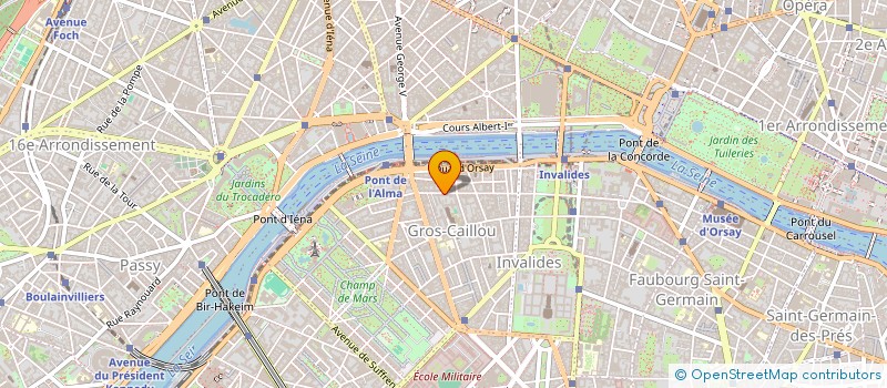 localisation de l'entreprise MONSIEUR OLIVIER CHOSIDOW  PARIS