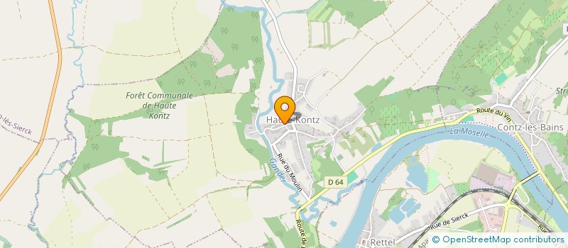 localisation de l'entreprise MONSIEUR OLIVIER CHRISTNACKER  HAUTE-KONTZ