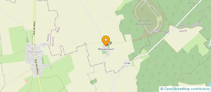 localisation de l'entreprise MONSIEUR OLIVIER CHRISTOPHE  SAINT-JURE