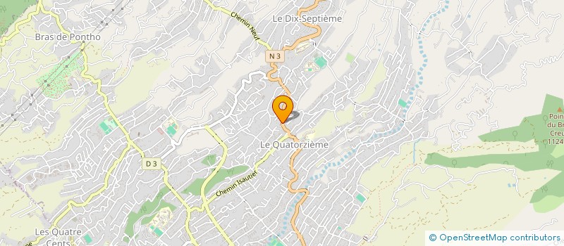 localisation de l'entreprise MONSIEUR OLIVIER CHRISTOPHE THIA-SONG-FAT  LE TAMPON